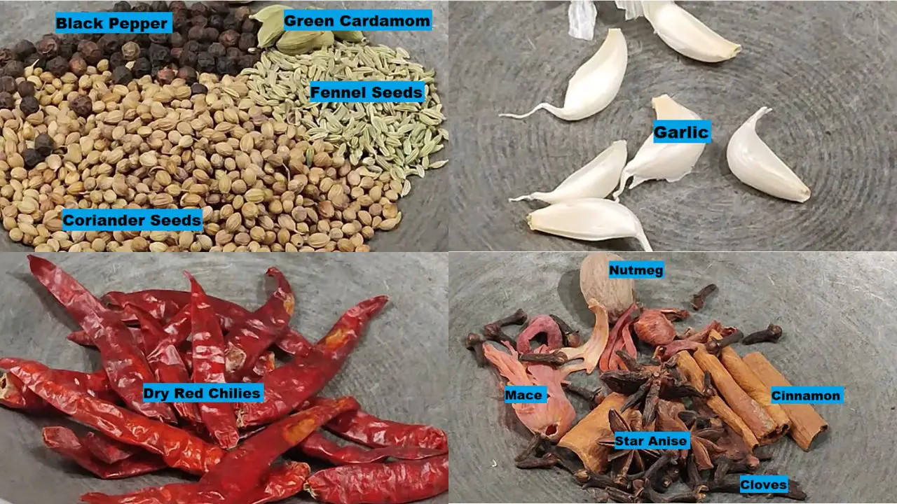 Dal Makhani Masala Powder Ingredients