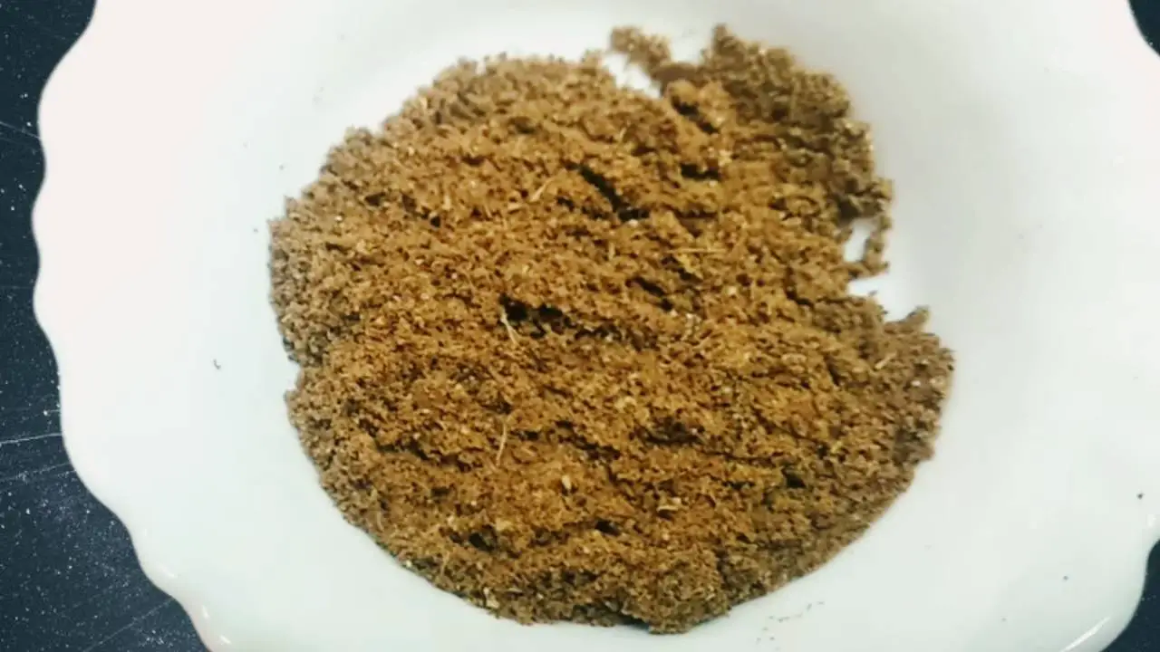 Fried rice masala powder is ready