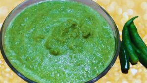 Green Chili Chutney Featured Image