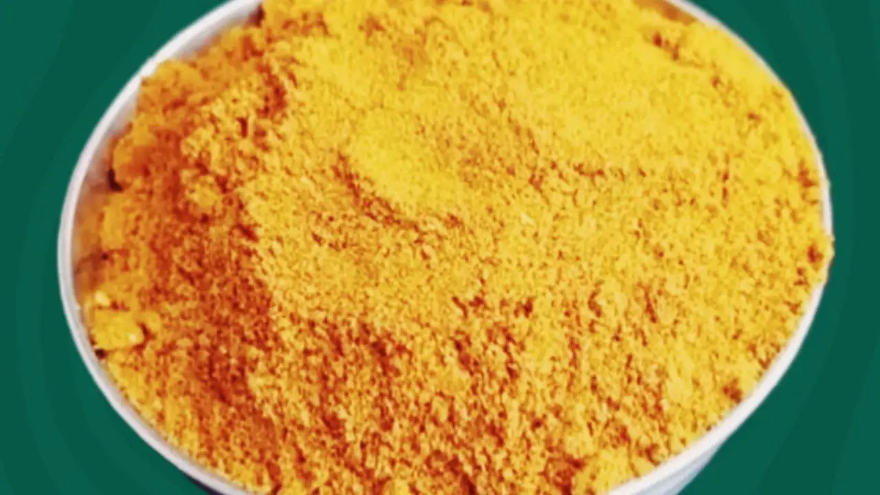 homemade fish masala powder is ready
