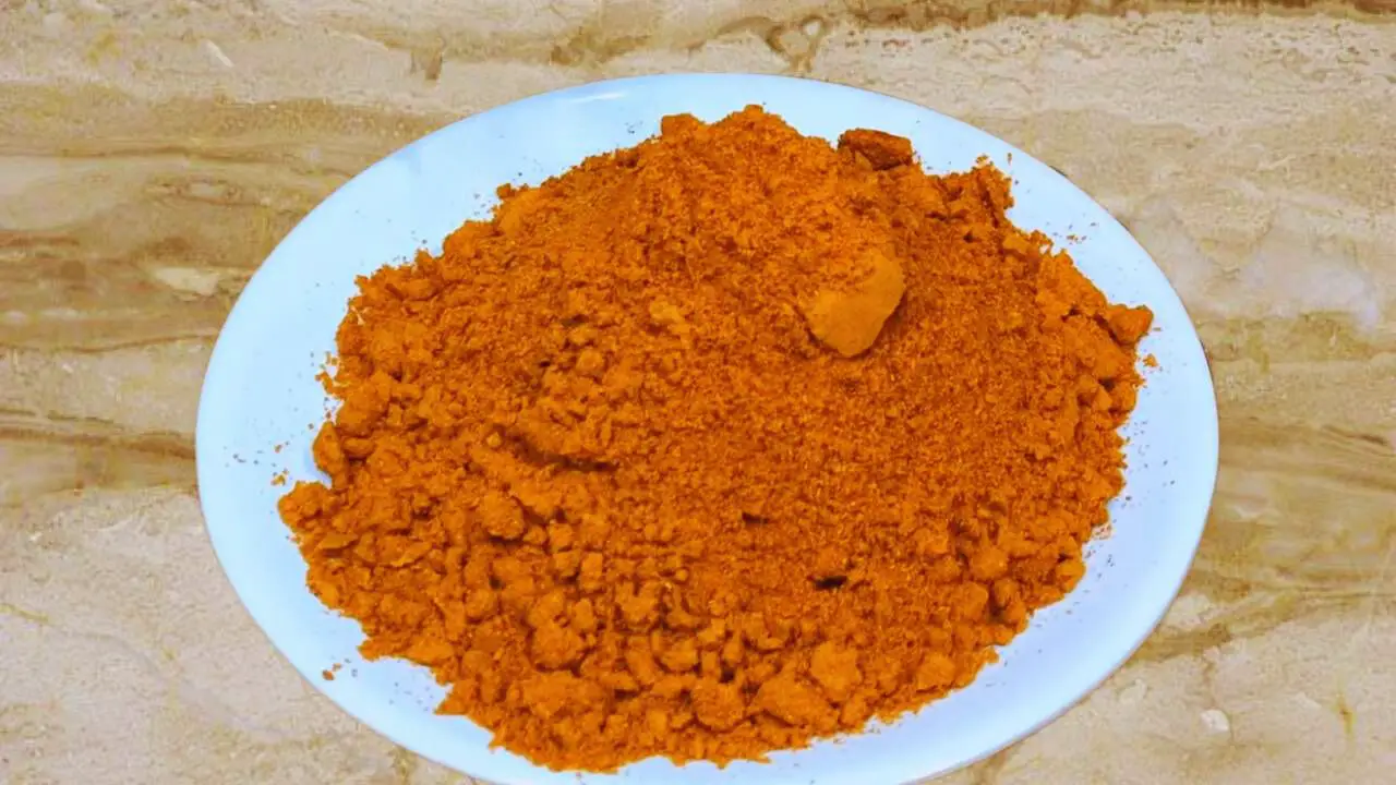 Poha masala powder is ready