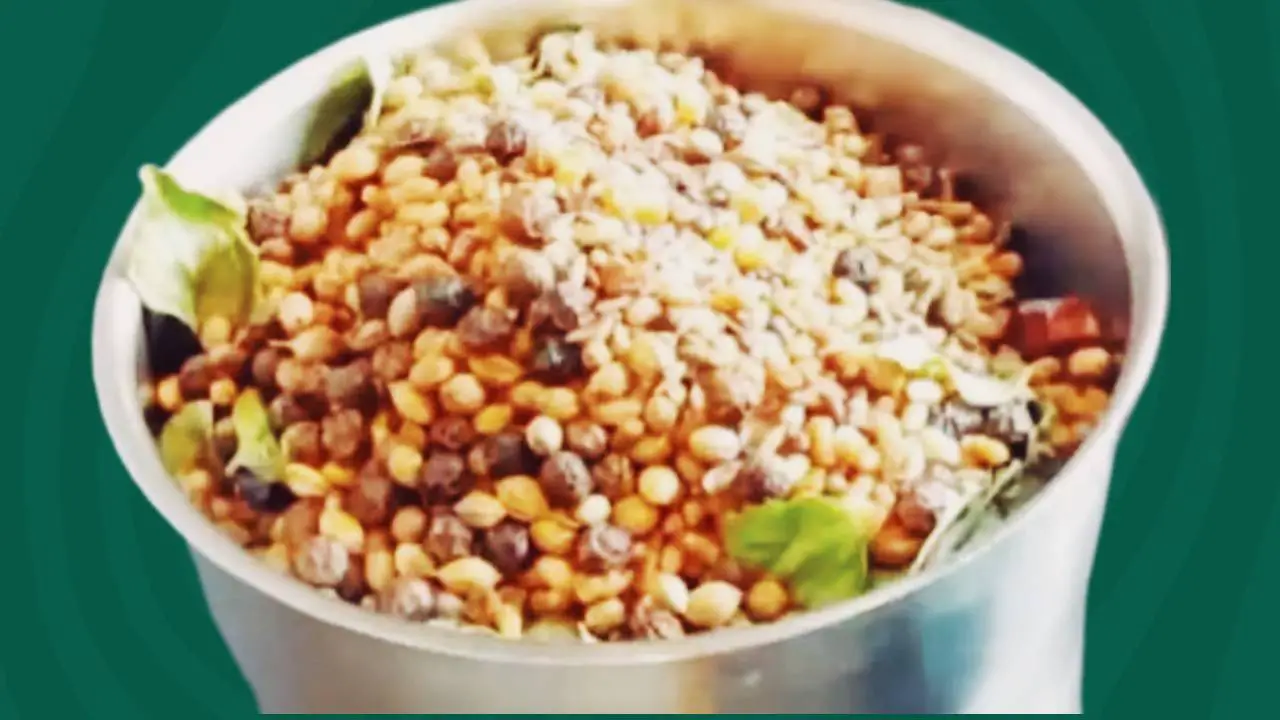 Pouring all the ingredients into it