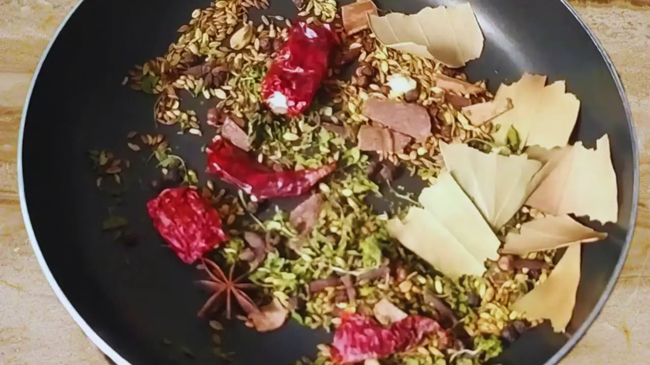 Everything is roasted nicely