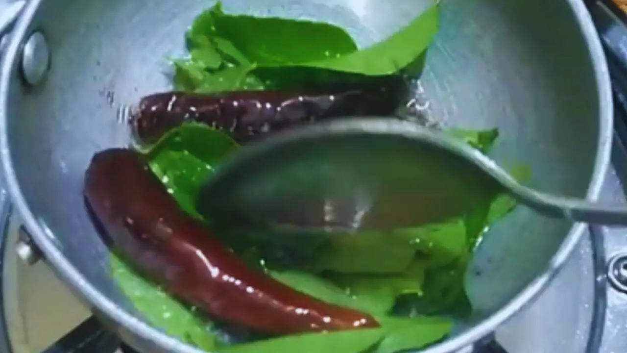 Stirring the contents a bit