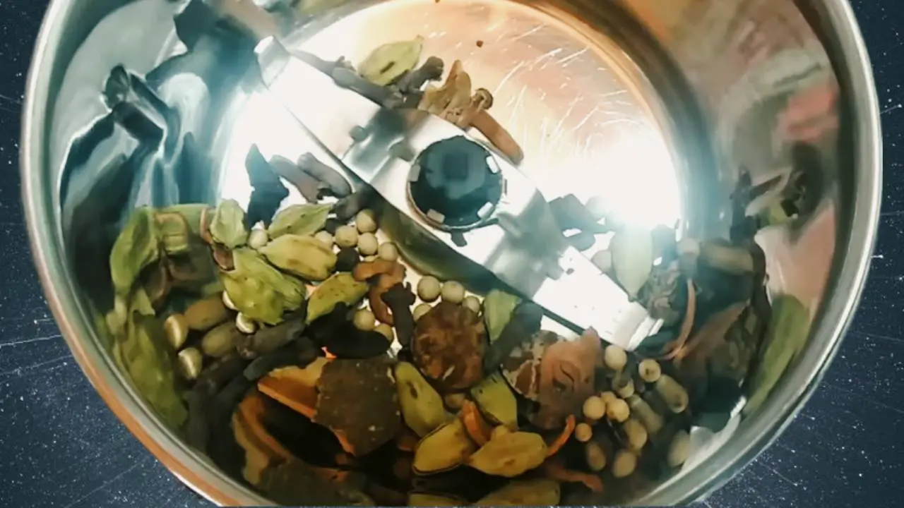 Transferring the ingredients into your grinder