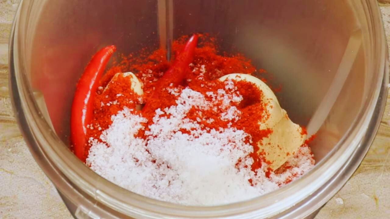 Adding ½ tsp of table salt to the ingredients