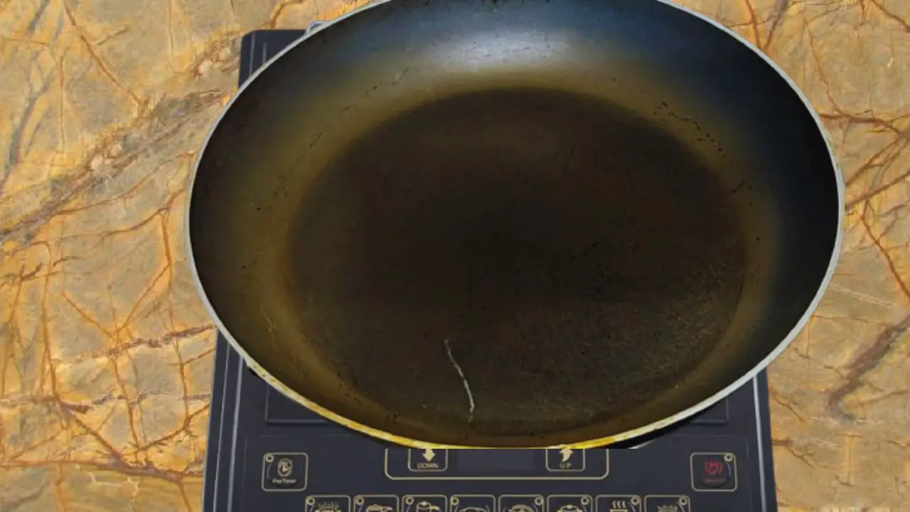 heating a pan