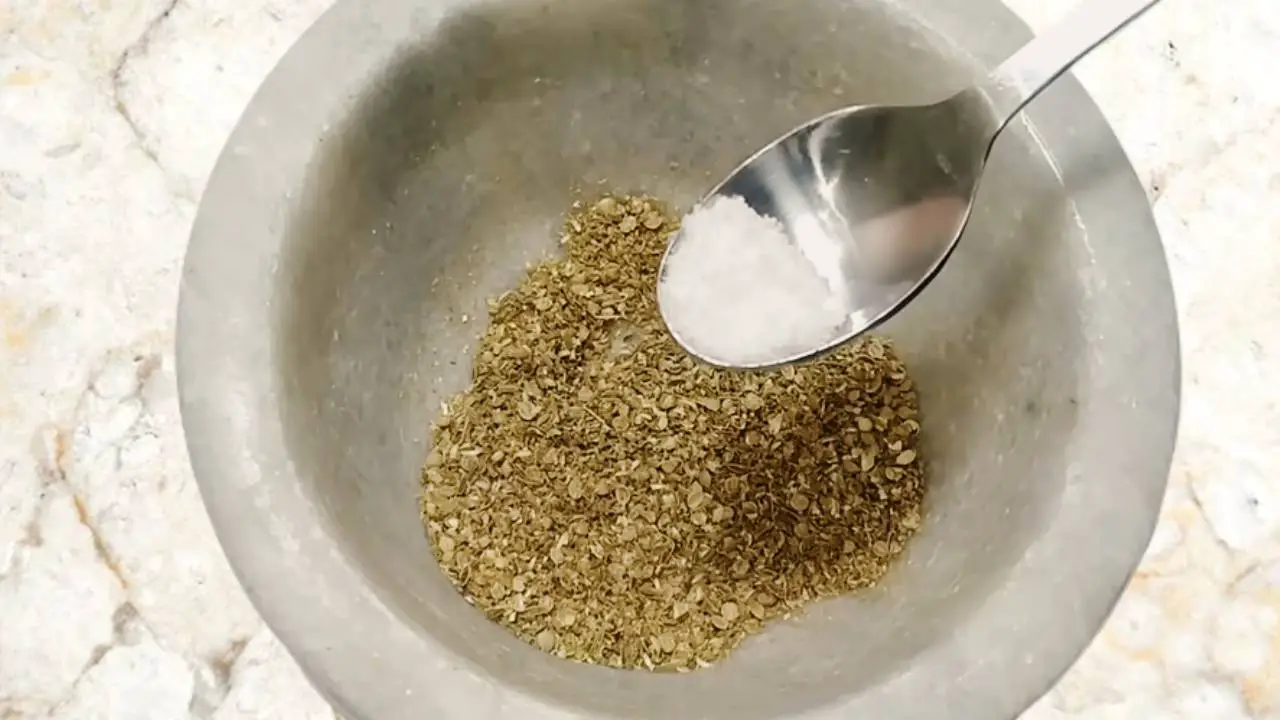 Adding ½ tsp table salt