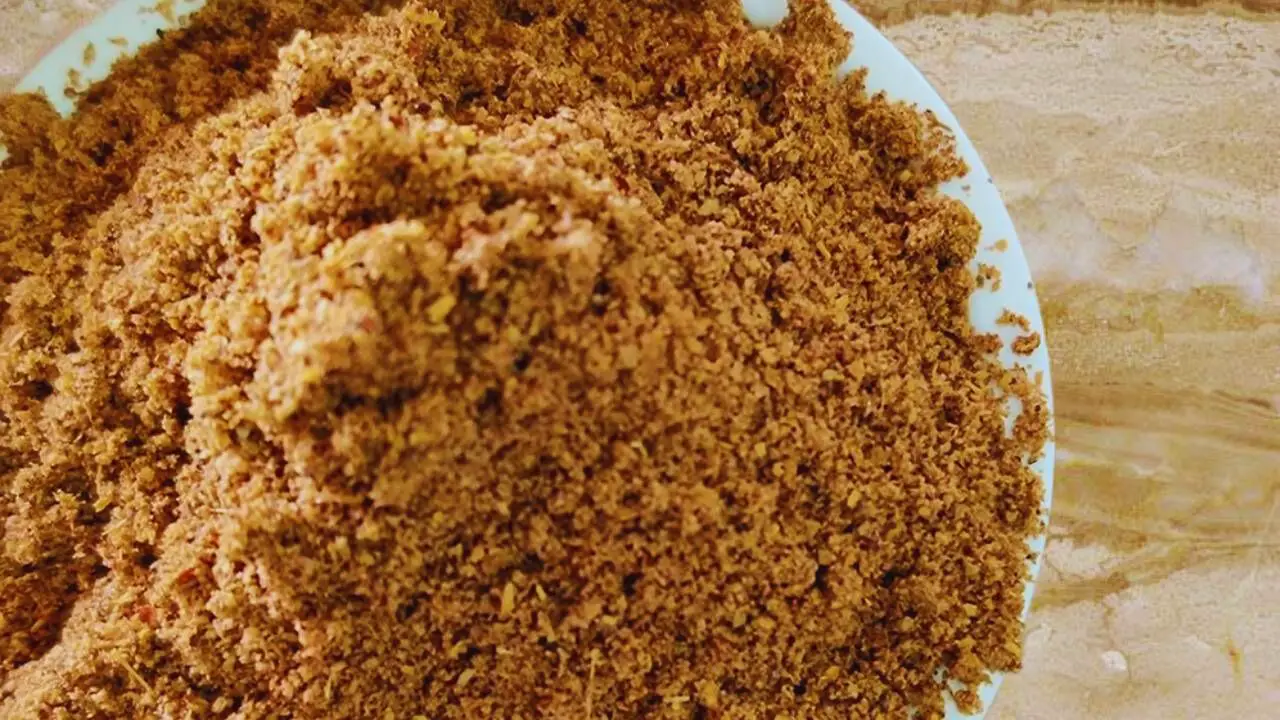 Jhaal muri masala powder is ready