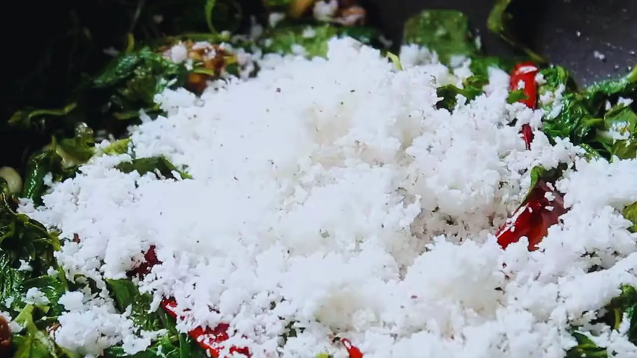Added ½ a cup of fresh, grated coconut to the ingredients