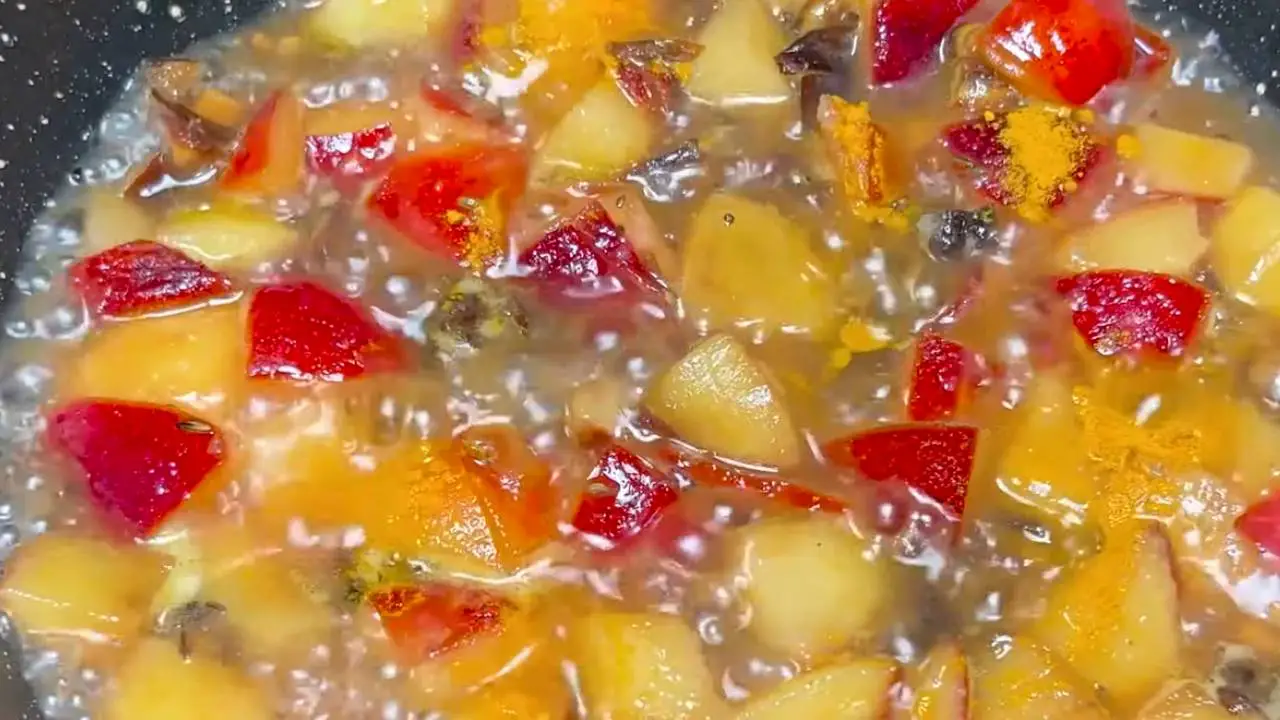 Added 1 tsp of salt. ½ tsp of turmeric powder to the ingredient