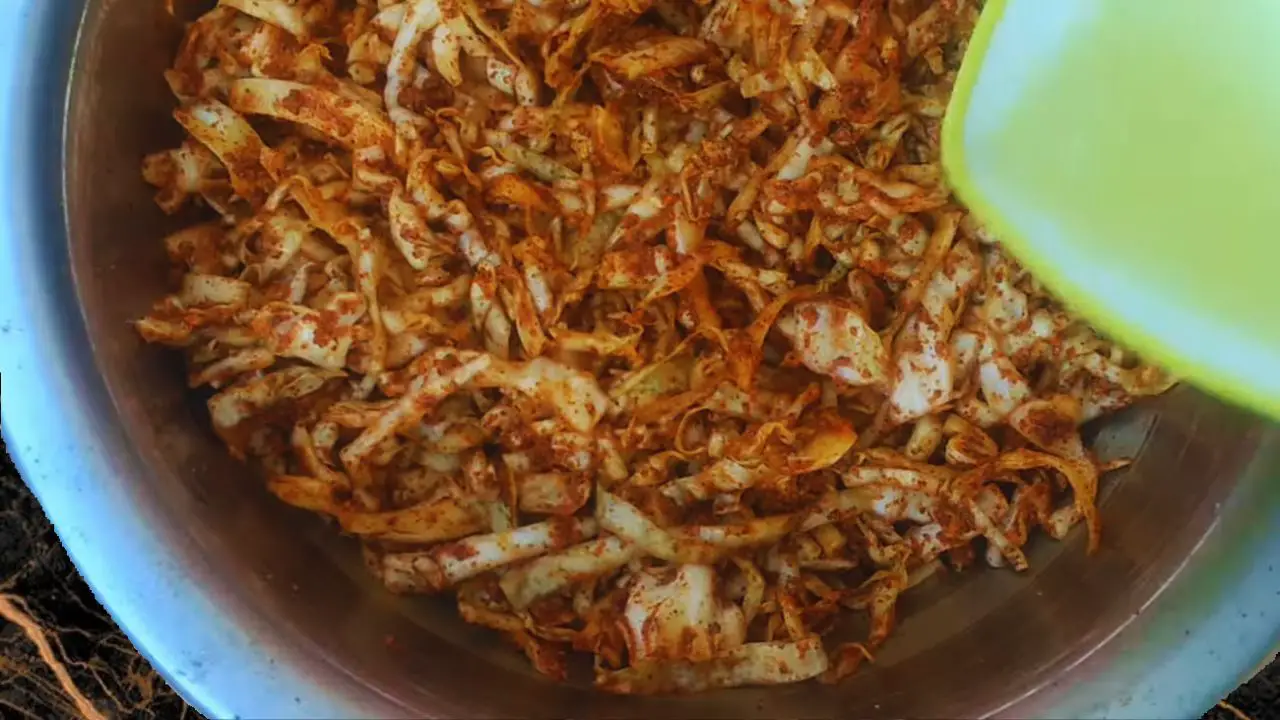 Adding 3 tbsp lemon juice