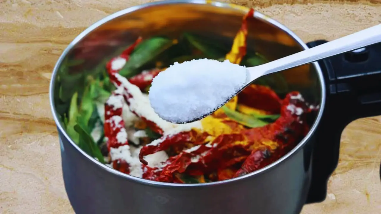 Adding 1 tsp of regular table salt
