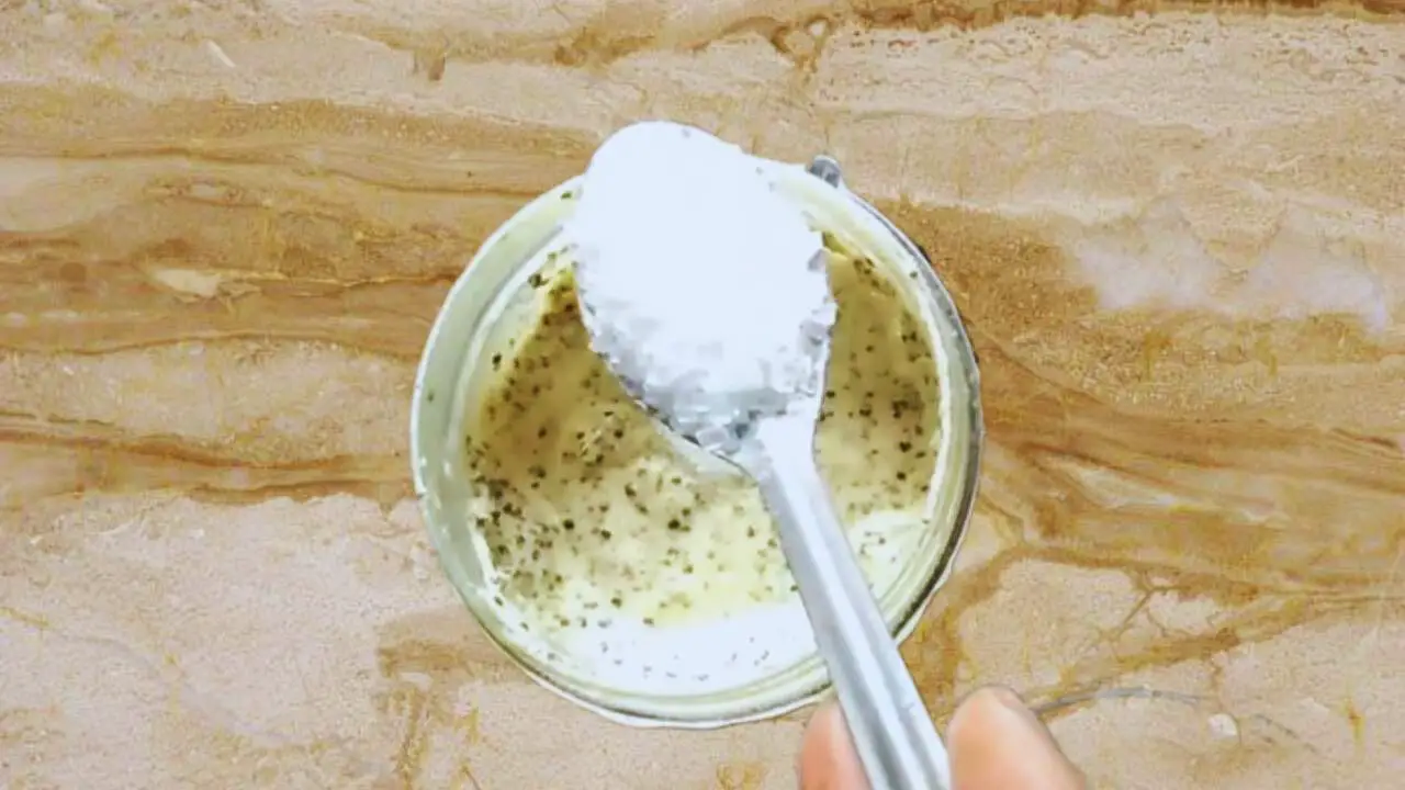 Adding 1 tbsp of sugar