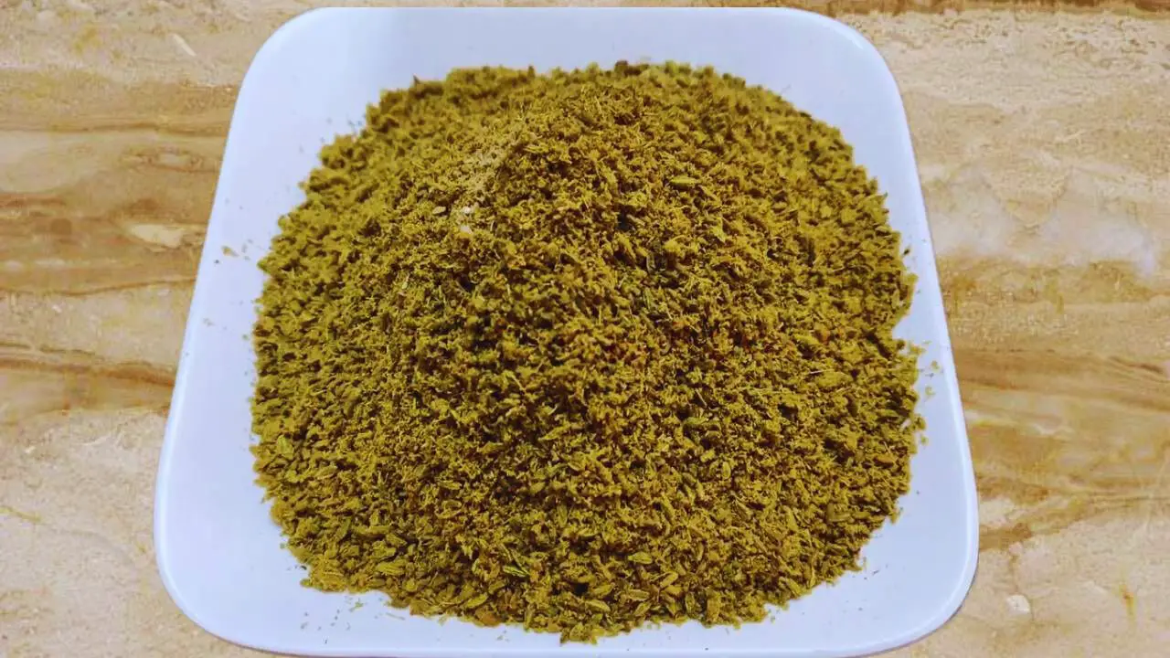 Fennel seeds powder is ready