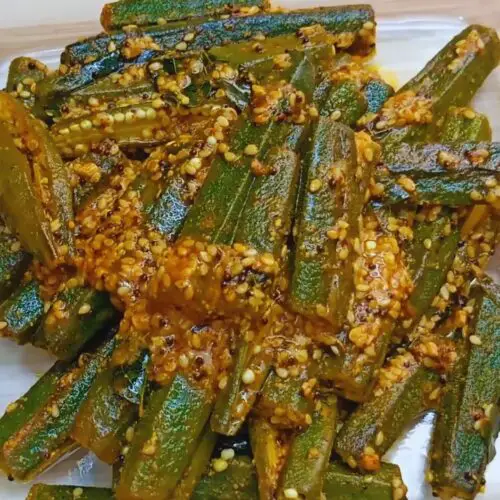 Ladies Finger Pickle Featured Image