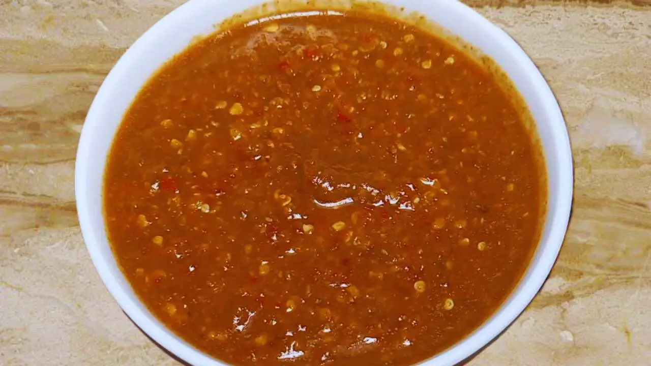 Pakora chutney is ready