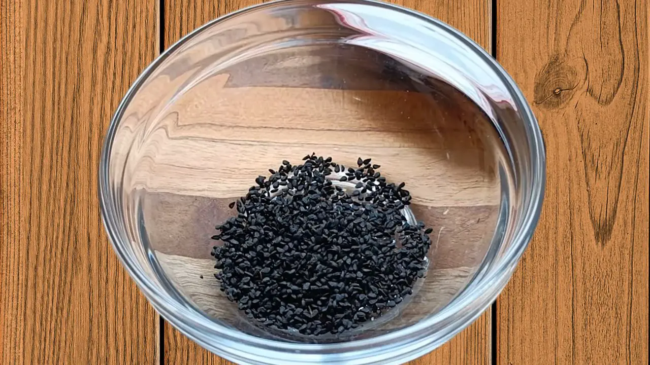 Transferred dry roasted nigella seeds to a bowl