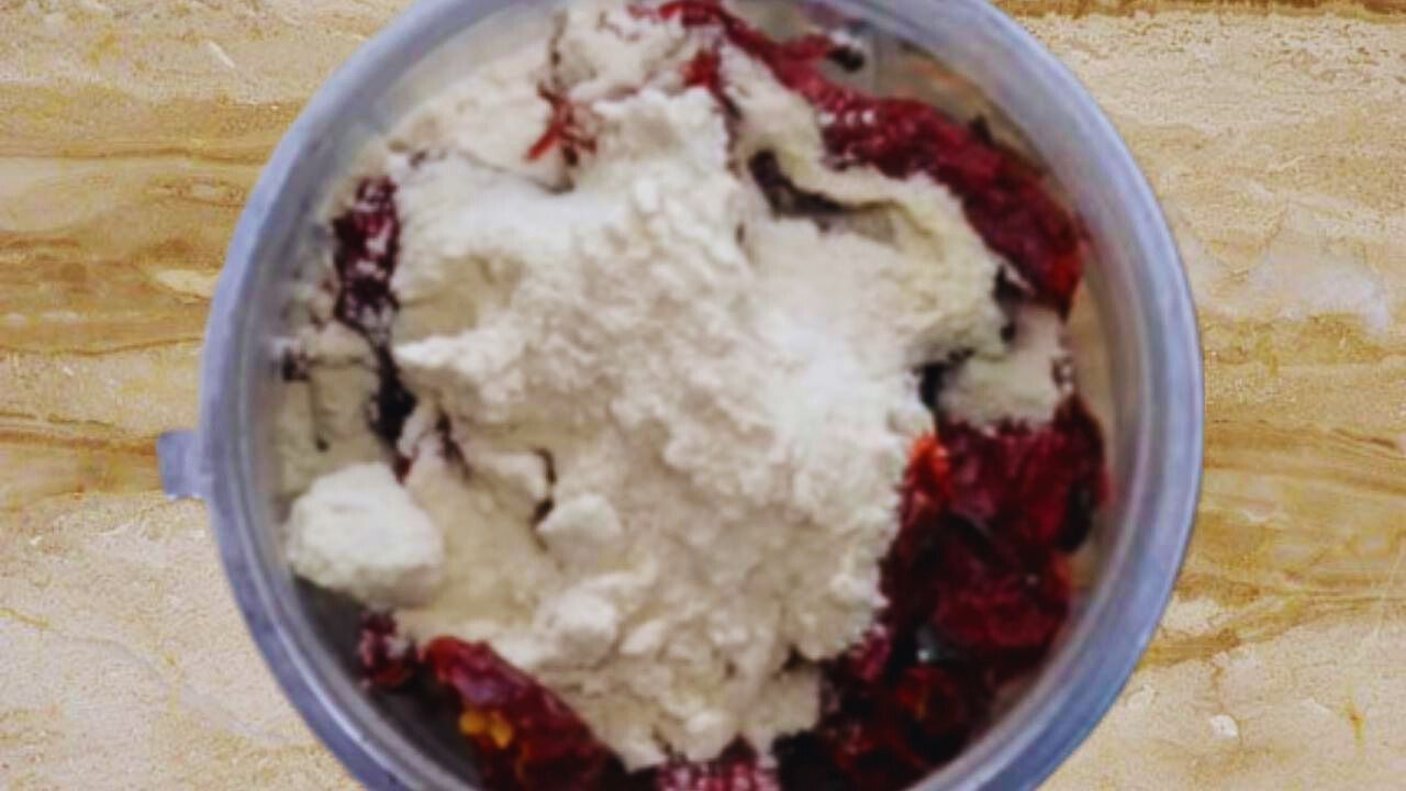 Adding 1 tbsp of amchur powder