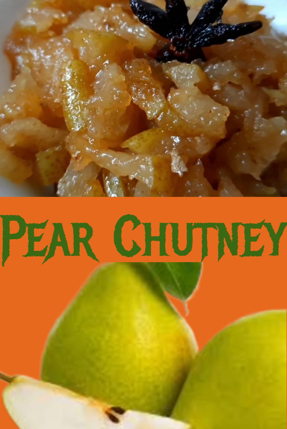 Pear Chutney