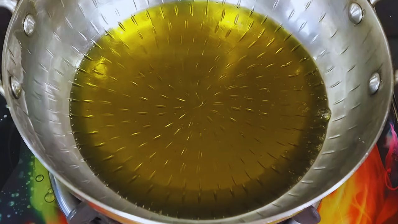 Added 100 gm or ½ cup mustard oil