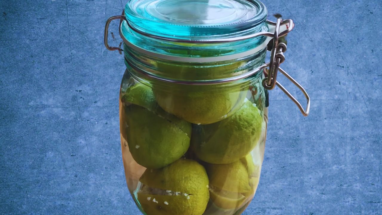 Lemons in a jar