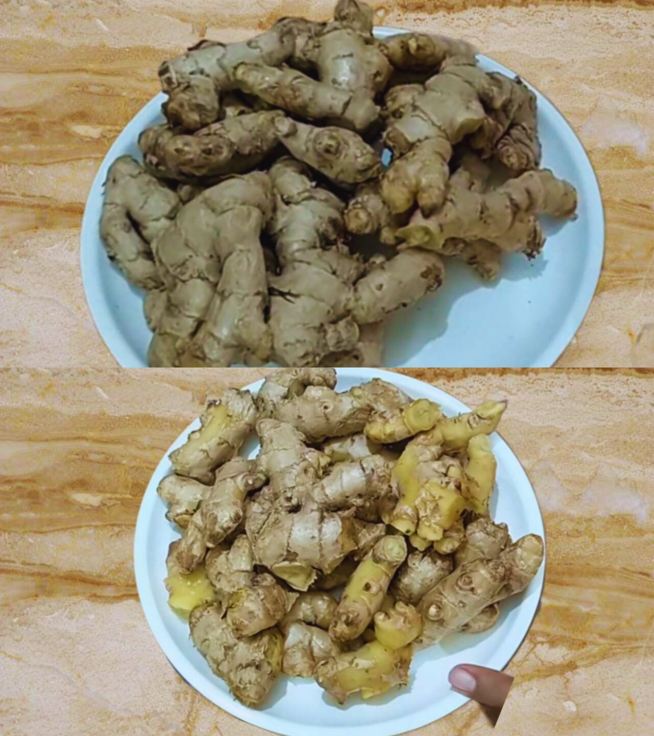500 gm of fresh ginger