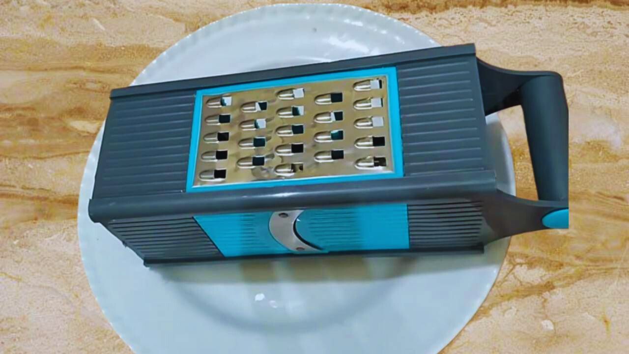 Taking a grater