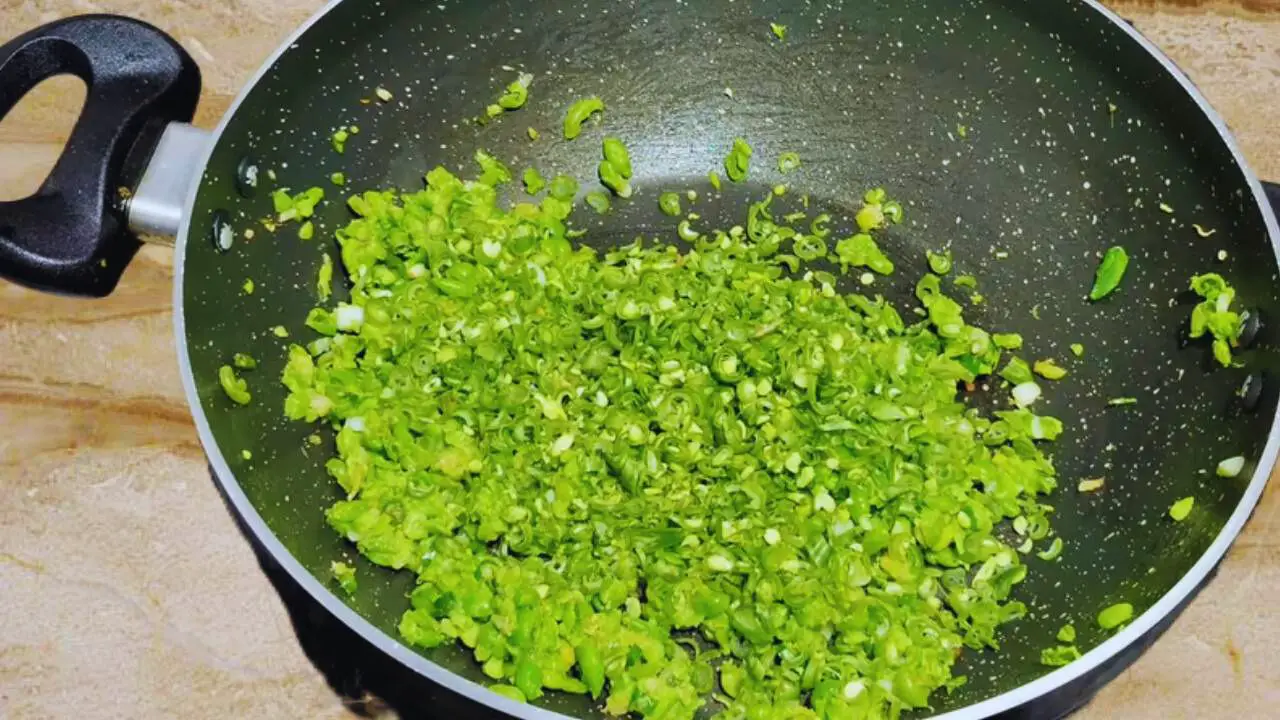 Adding beans to make vegetable kabab