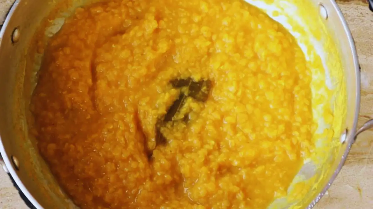 Boiled lentil for kabab mixture