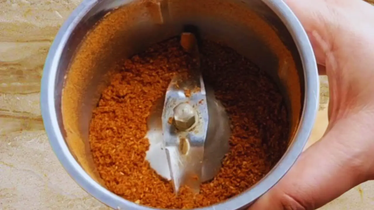 Ground whole spices for chicken kabab mixture