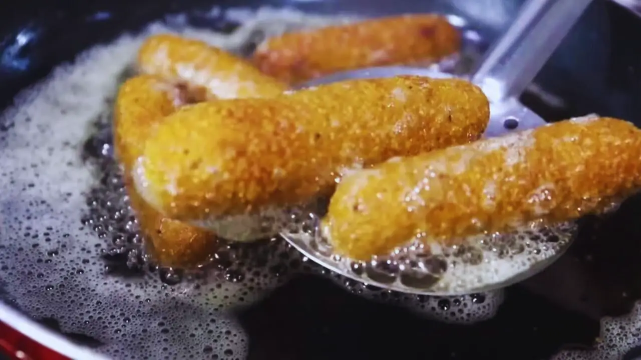 Removing chicken fingers 