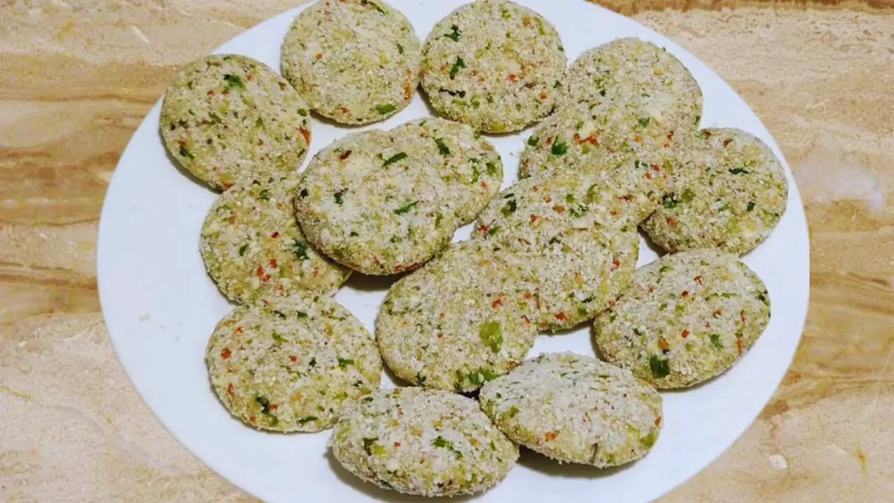 Resting vegetable kababs 