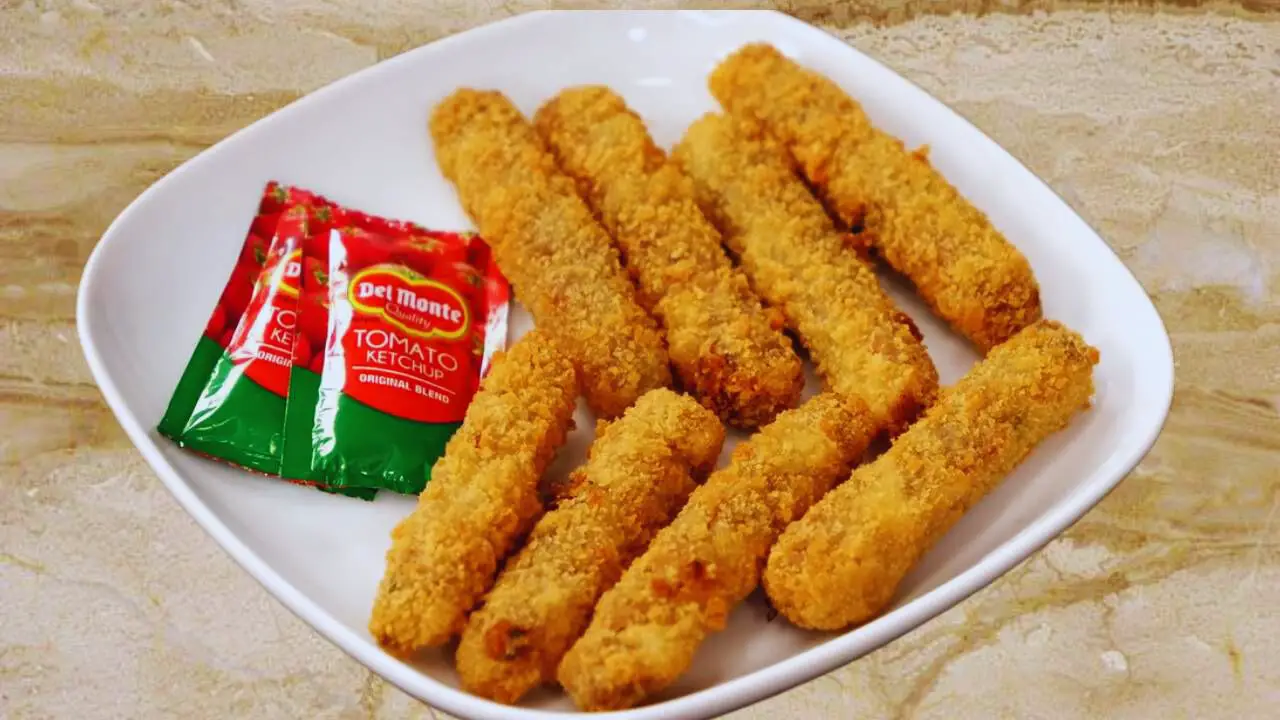 Tasty vegetable fingers