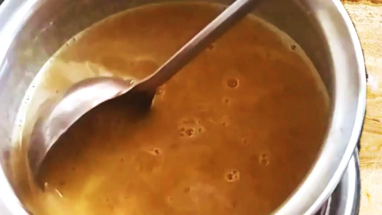 Add water and cook on high flame 