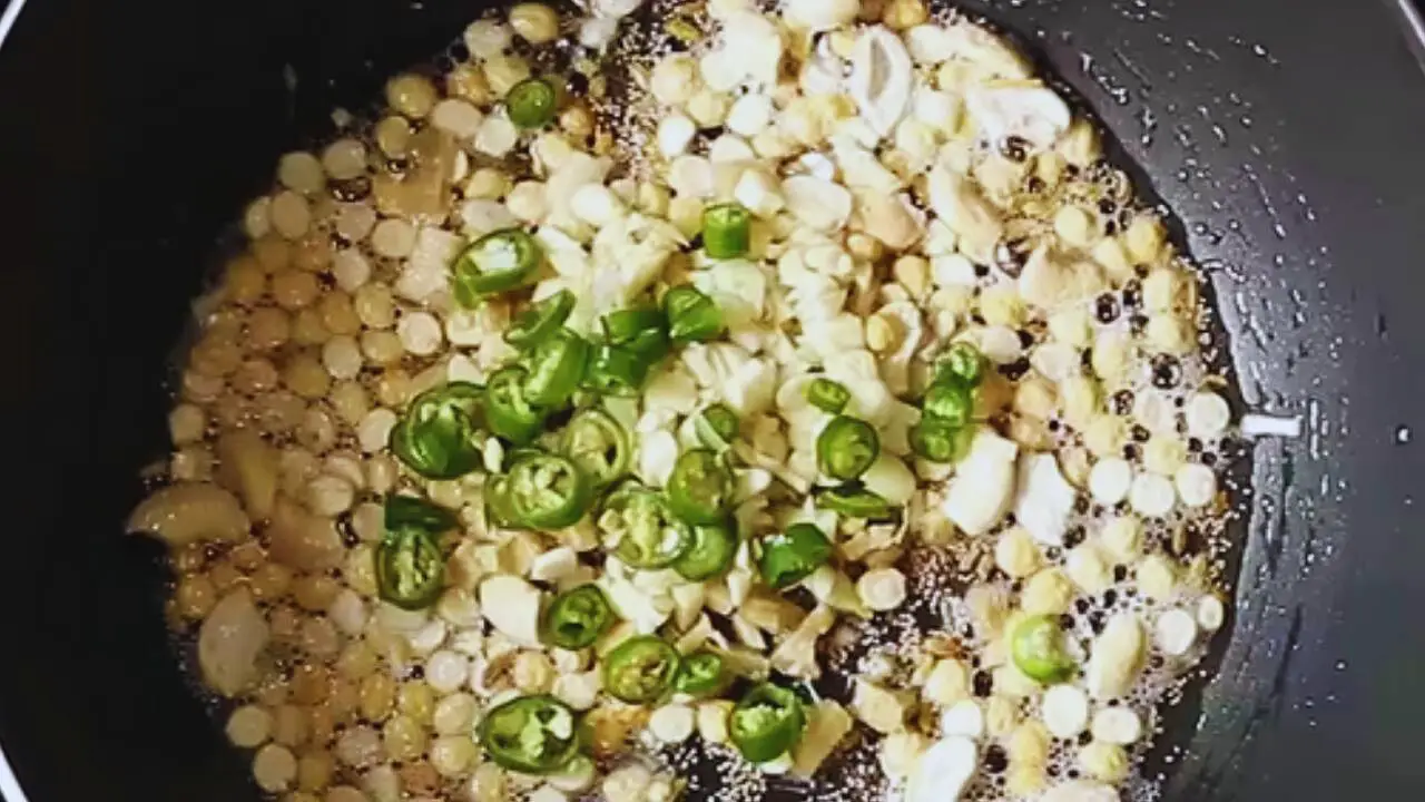 Adding chilies