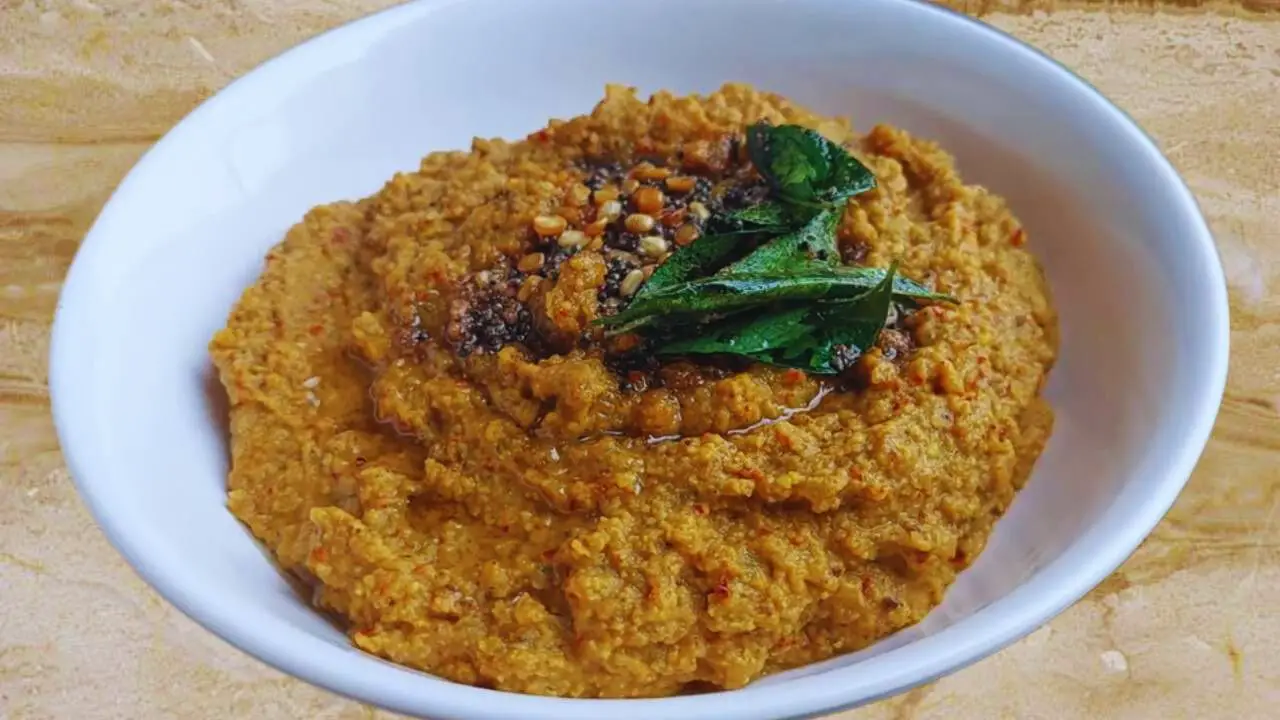 Cauliflower Chutney is ready 