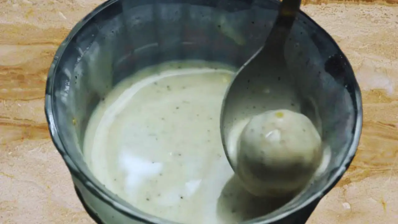 Coating Fish Balls with slurry