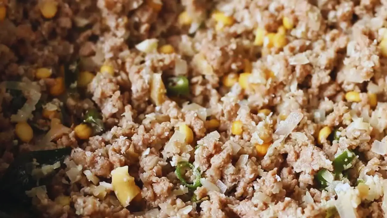Cooling Mutton Keema Balls mixture 