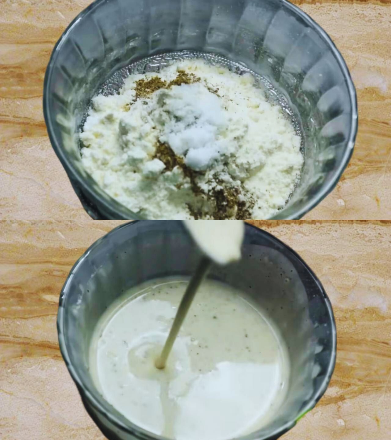 Make a slurry to coat Fish Balls 