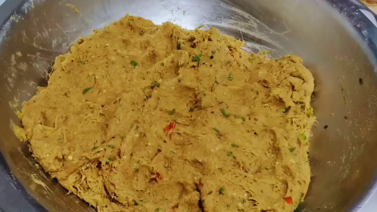 Mutton kabab mixture is ready 