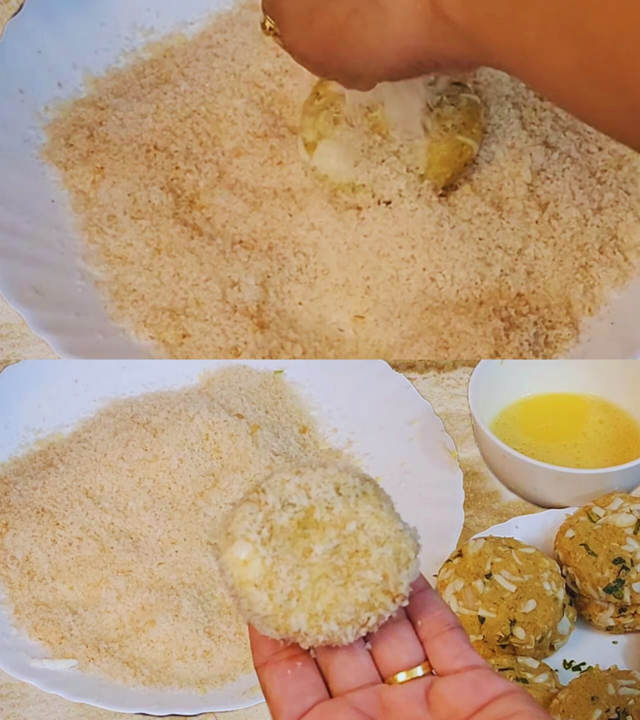 Nicely coated Egg Cutlets