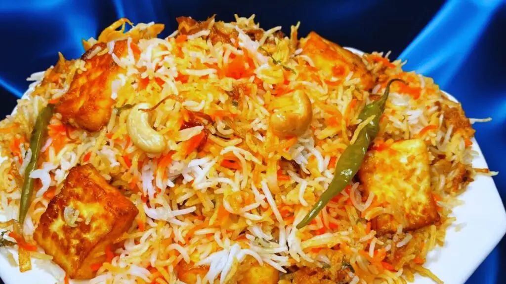 Paneer Biryani Featured Image