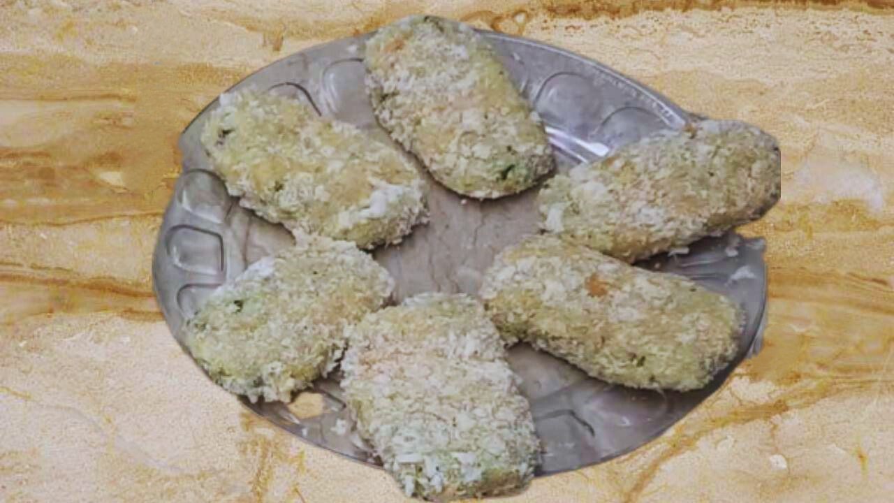 Prawn kababs ready to fry 