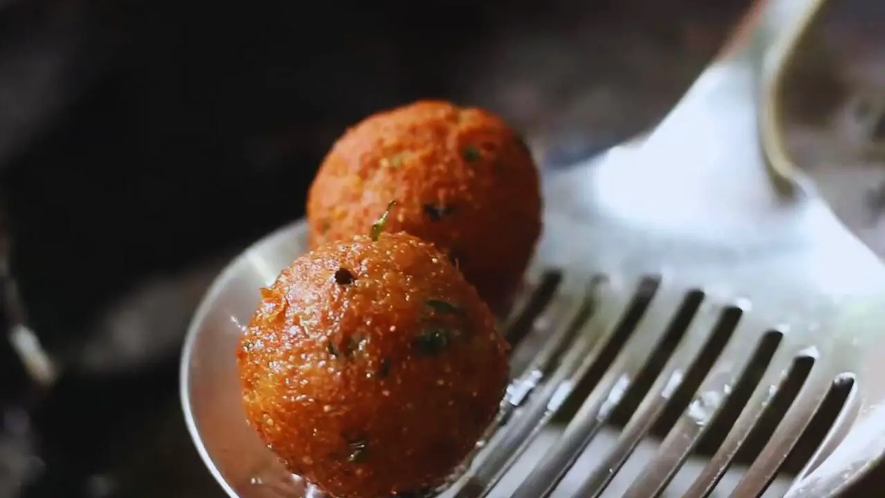 Removing Mutton Keema Balls
