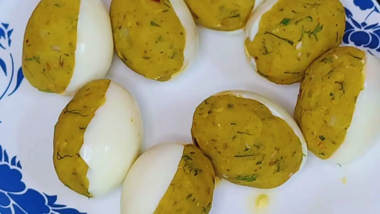 Resting egg chops 