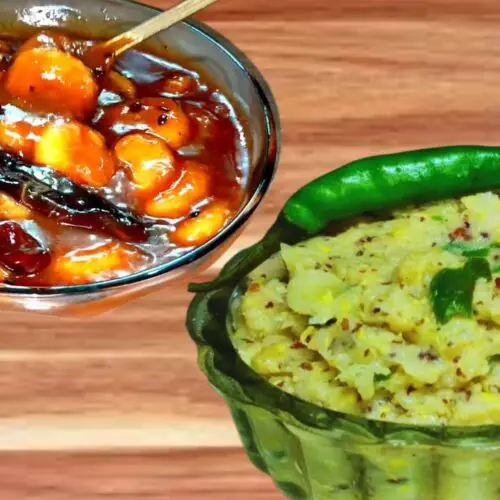 Ripe and Raw Banana Chutney Featured Images