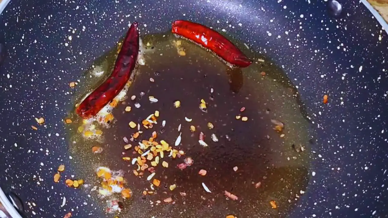 Spices to make banana chutney 