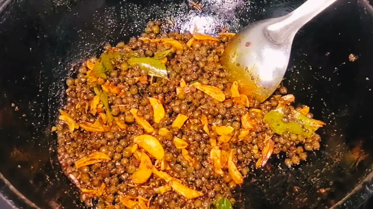 Adding peppercorns 