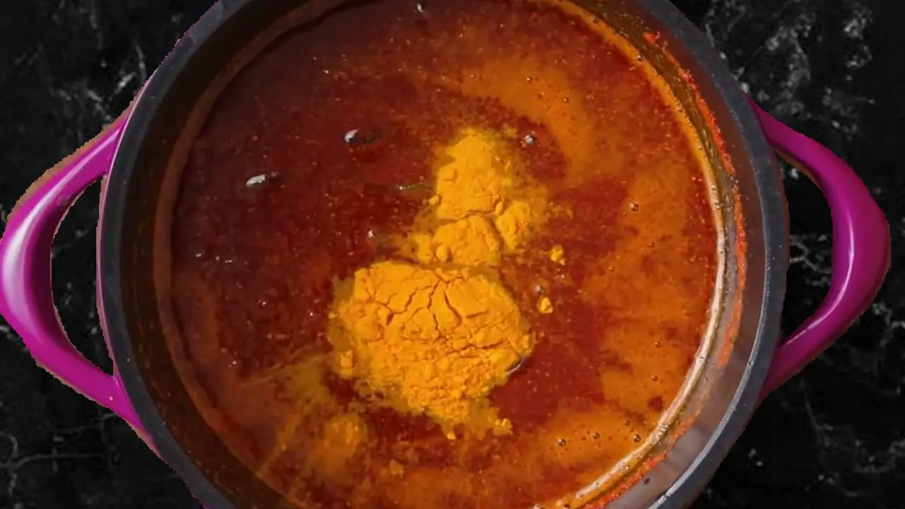 Adding powdered spices 
